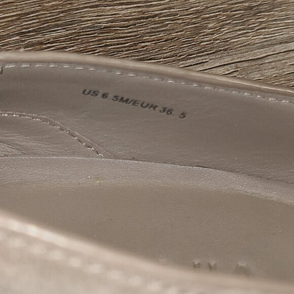 VINCE women 6.5 M Suede Mule Sneaker Verrell-2 Shoes Slip-On Tan Beige - Picture 6 of 7